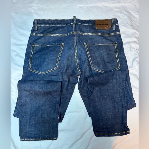 DSQUARED2 Dark Blue Denim Pants - Picture 6 of 8